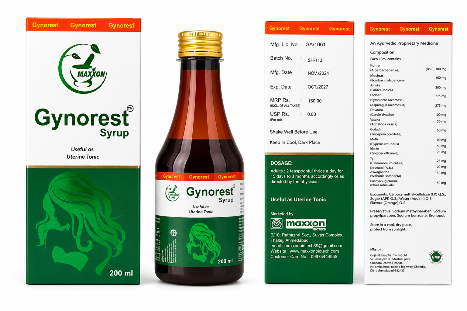 GYNOREST SYRUP